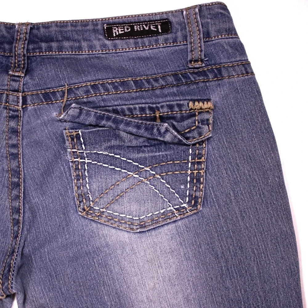 Red Rivet Jeans - Picture 16 of 16
